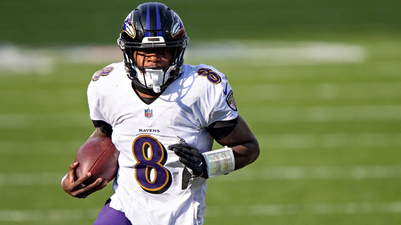 Baltimore Ravens' Lamar Jackson wary of potential first snow game vs.  Buffalo Bills - ESPN