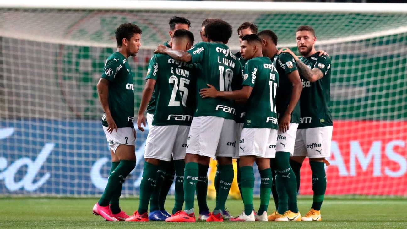 VIDEO: Palmeiras smash River Plate in Copa Libertadores SF first leg