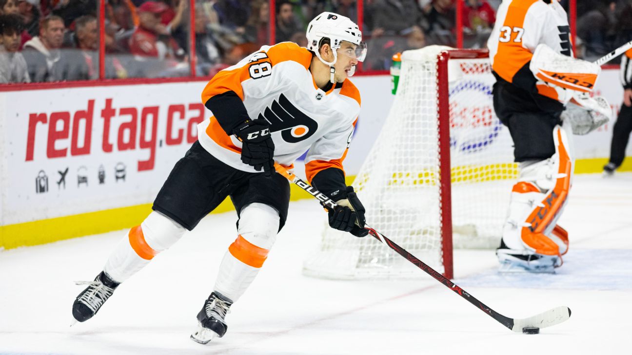 Flyers unveil new jerseys with a return to burnt orange