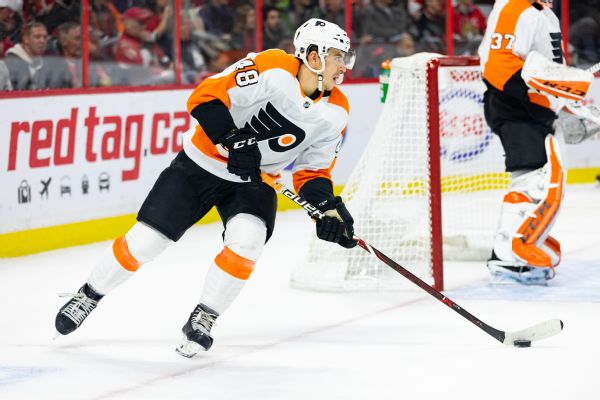 Flyers sign restricted free agent Frost for 2 years