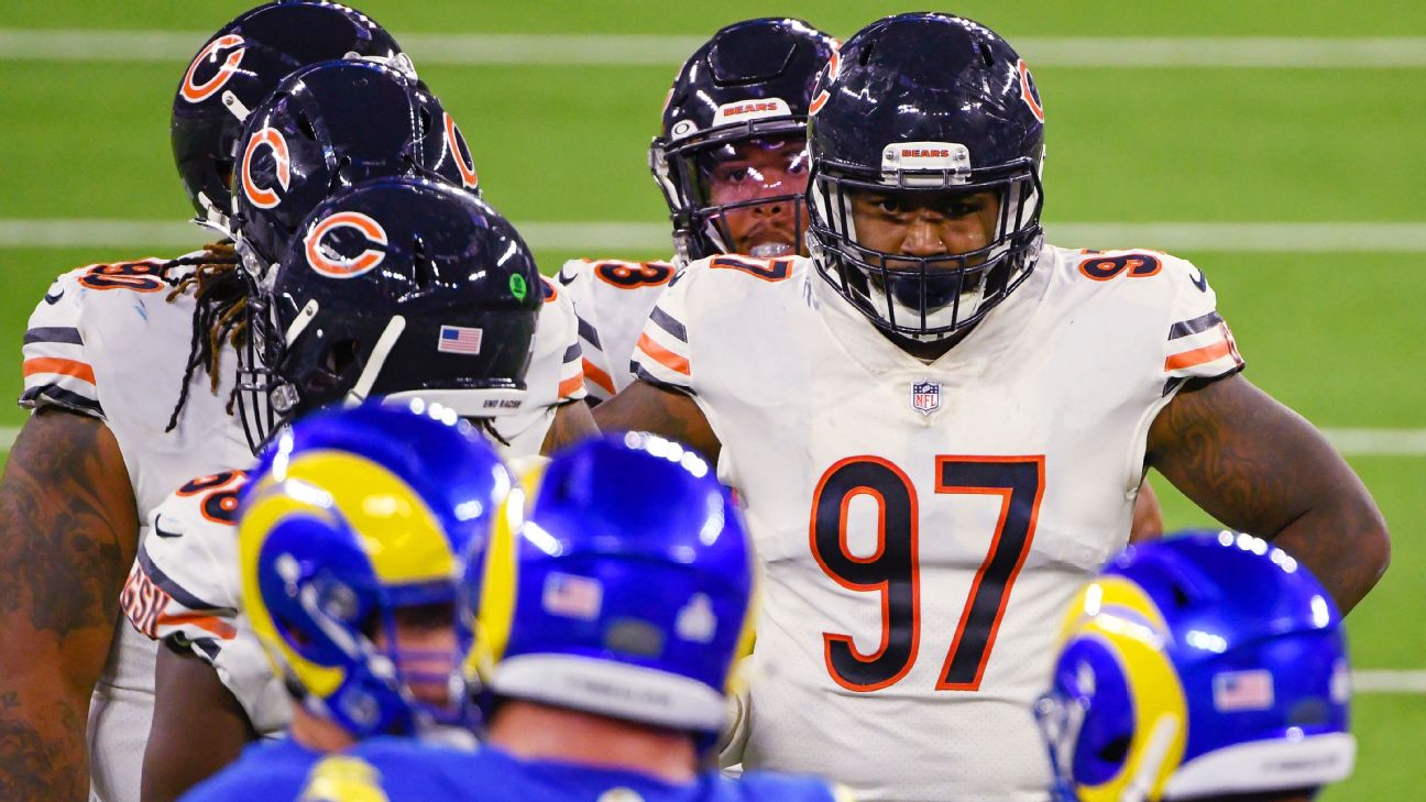 Chicago Bears DE Mario Edwards Jr. suspended for first 2 games of 2021  season - ABC7 Chicago