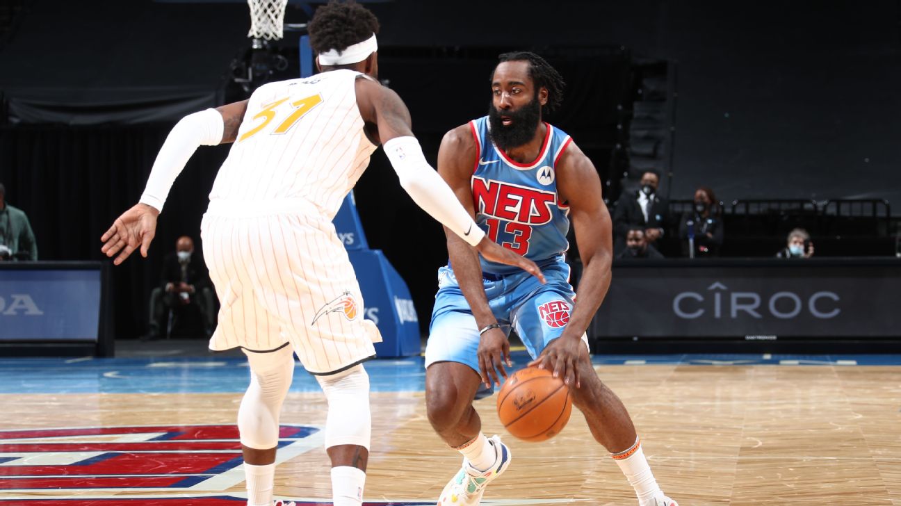 James Harden: Brooklyn Nets guard's triple-double drives undermanned squad  to Christmas victory over Los Angeles Lakers, NBA News