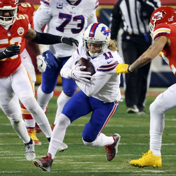 Bills WR Beasley played on partially broken fibula