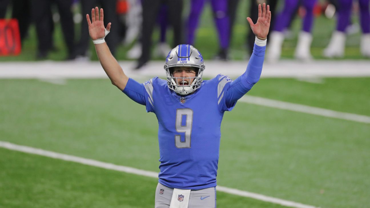 Rams give Matthew Stafford long-awaited chance to compete for