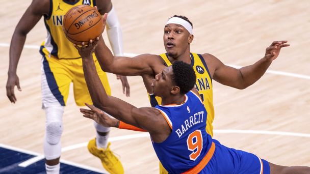 Myles Turner is coming for Giannis' Defensive Player of the Year trophy