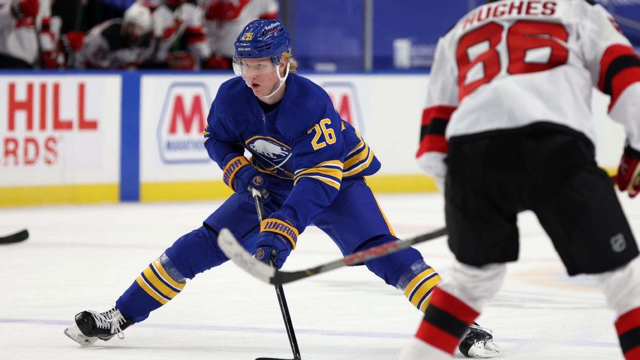 The Sabres make sure the draft is a family affair for Rasmus Dahlin