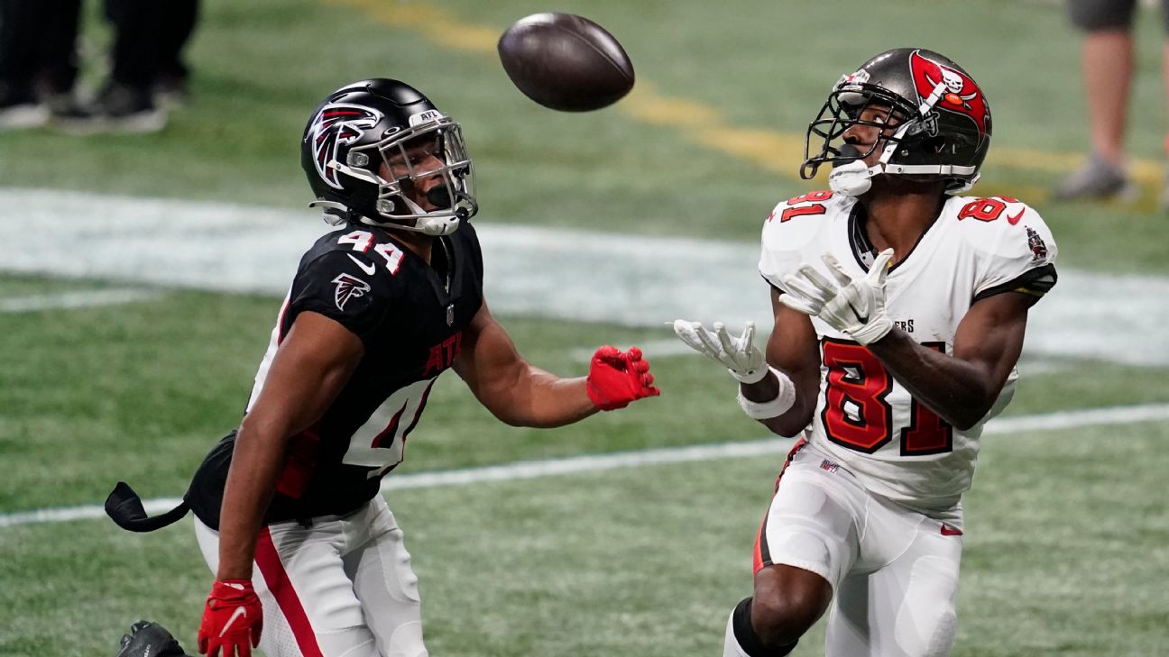 Field Yates on X: With 28 receiving yards today, Buccaneers WR