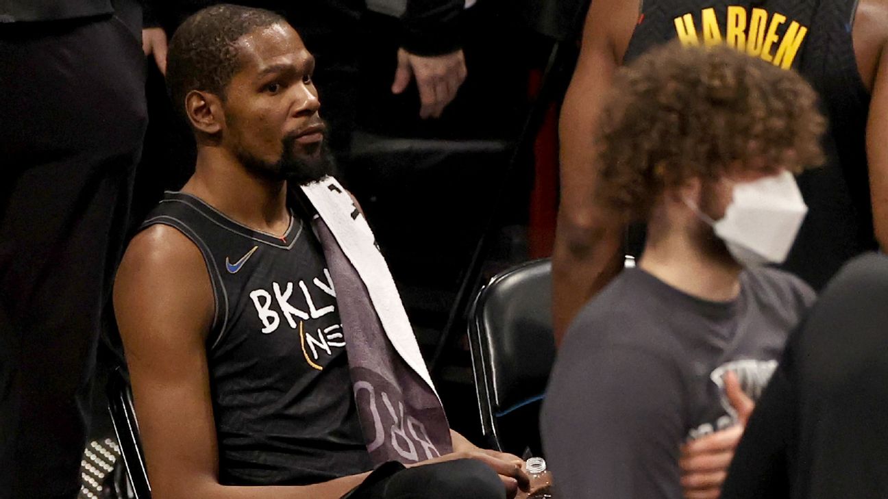 Kevin Durant announces he'll wear No. 7 jersey with the Nets