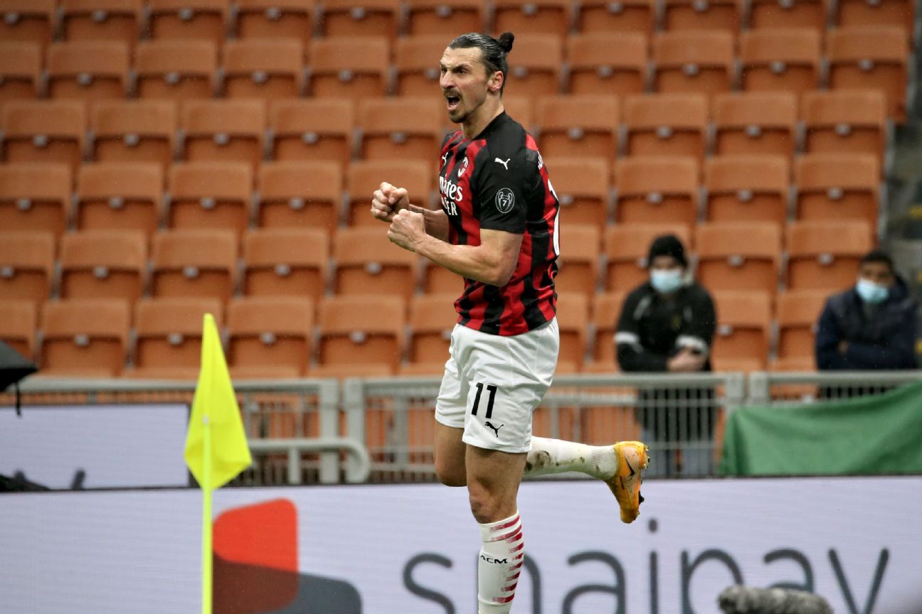 AC Milan's Ibrahimovic scores 500th club goal