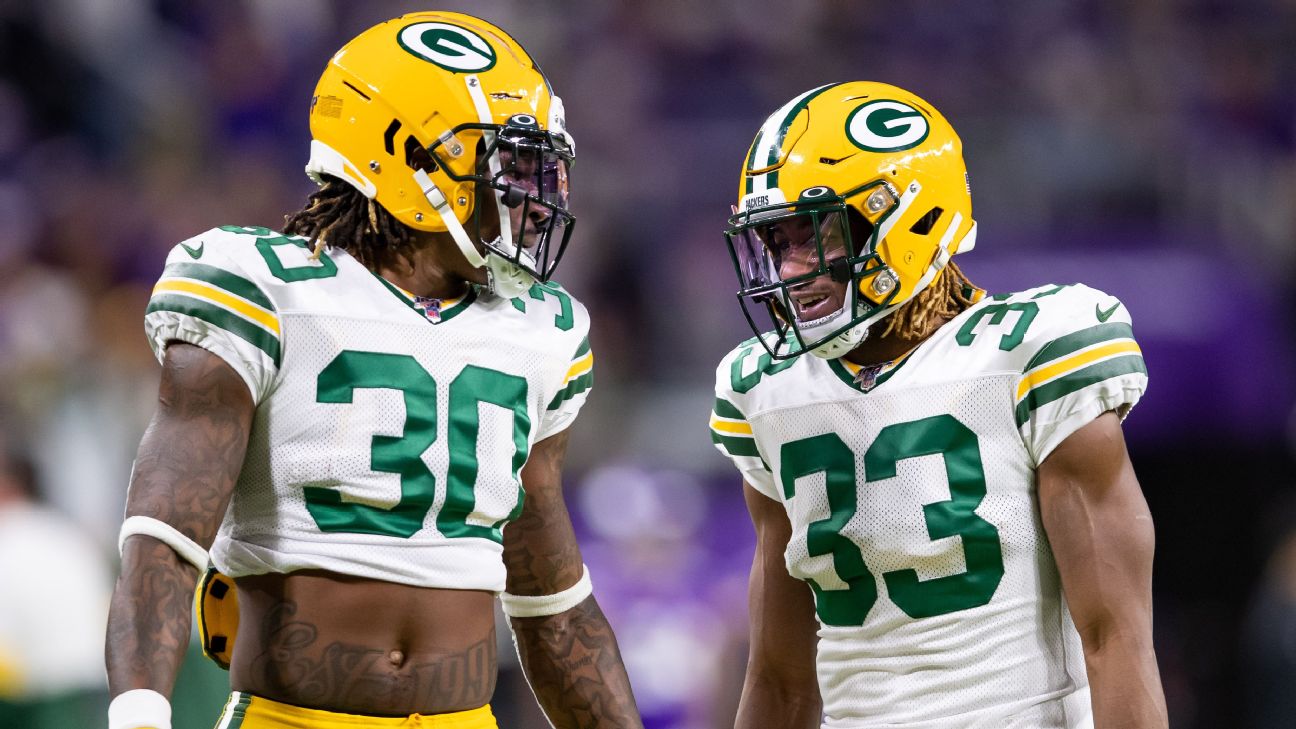 Aaron Jones glad to be back with Green Bay Packers, has 'unfinished  business' - ESPN