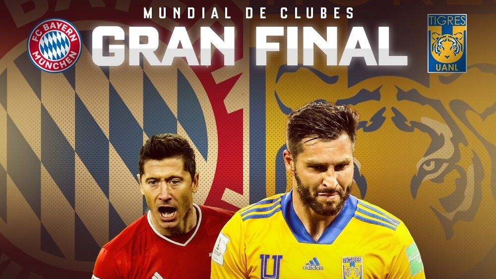 Bayern de Munique x Tigres Ao Vivo  Final Mundial de Clubes 2020 