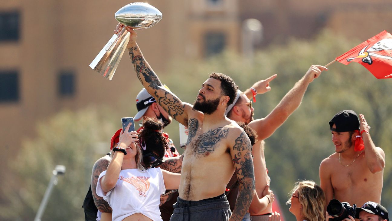 Super Bowl 55 Champion Tampa Bay Buccaneer's Victory Parade 