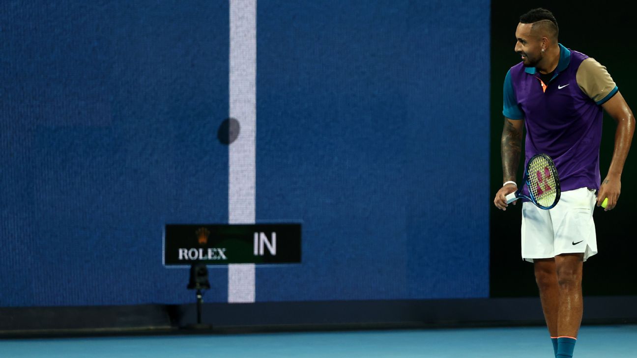 There are just no mistakes happening Hawk-Eye Live gains more support at Australian Open