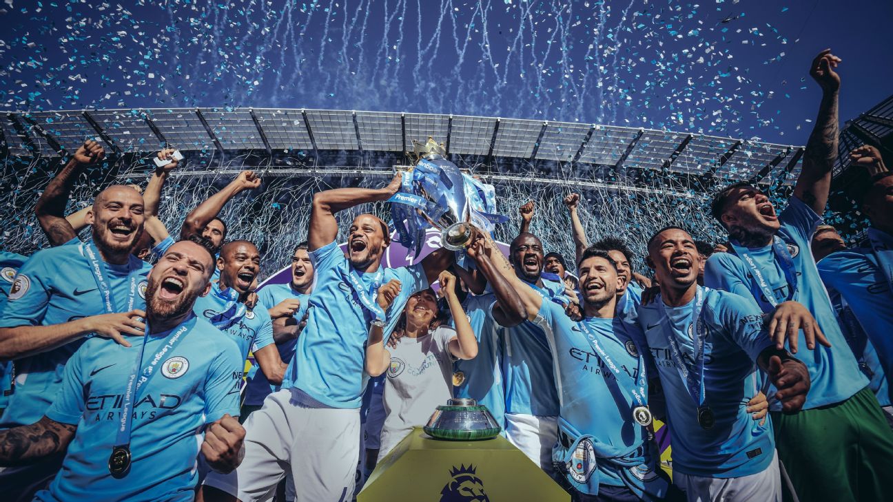 Ranking Manchester City's five Premier League titles