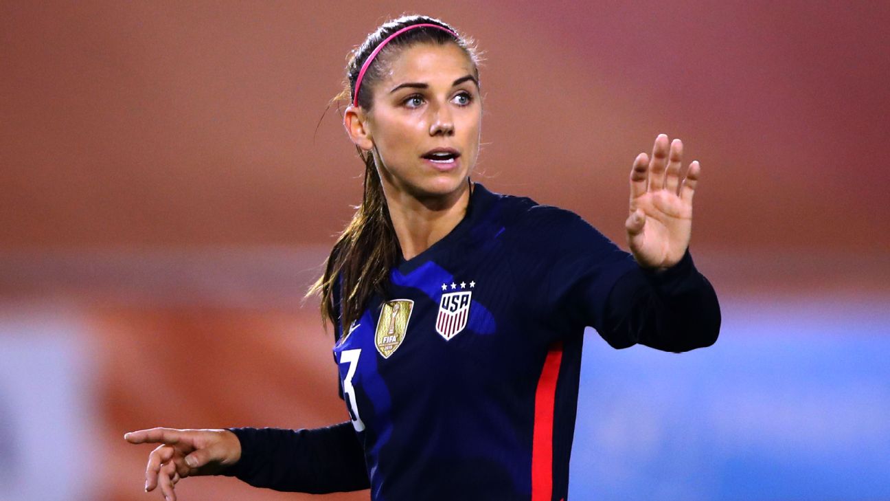 USWNT's Morgan: I was fairly sick with COVID-19