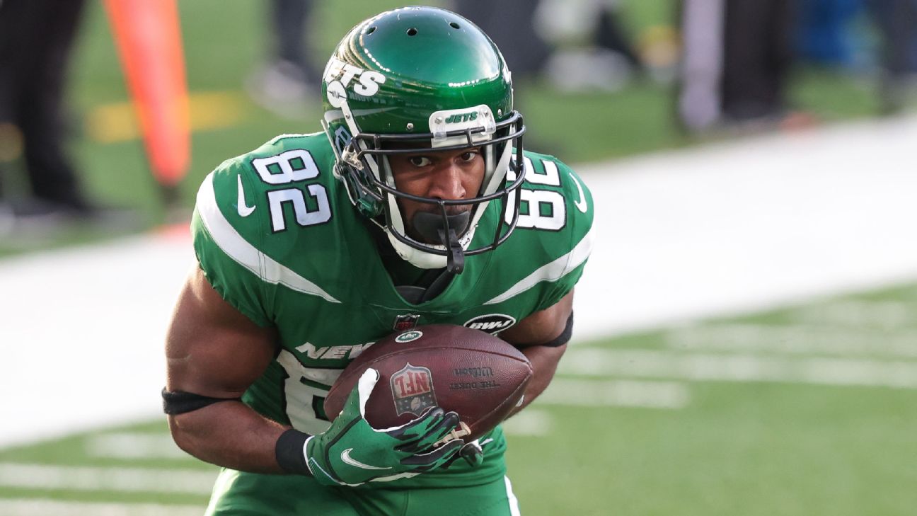 New York Jets wide receiver Jamison Crowder tests positive for COVID19
