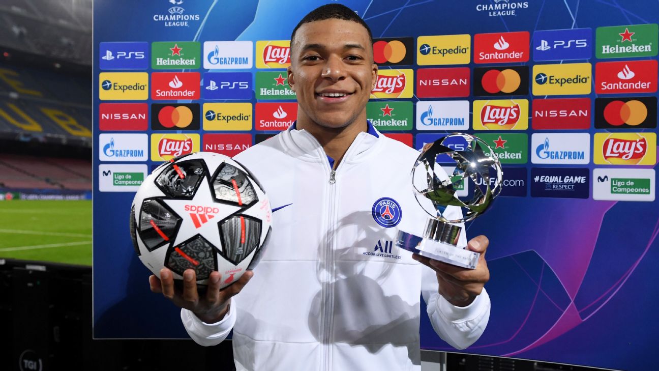 Pro soccer players are in awe of French superstar Kylian Mbappé