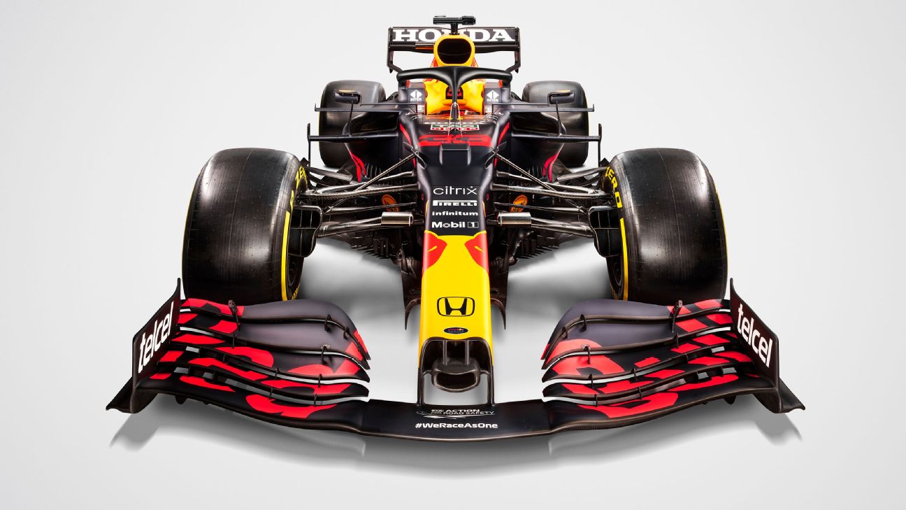 Red Bull launches 2021 F1 car - ESPN