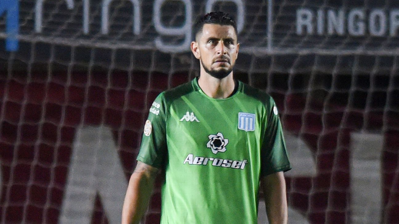 Gabriel Arias es duda en Racing para la Supercopa contra River