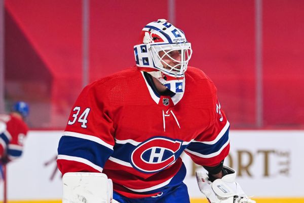 Canadiens sign goalie Allen to 2-year extension