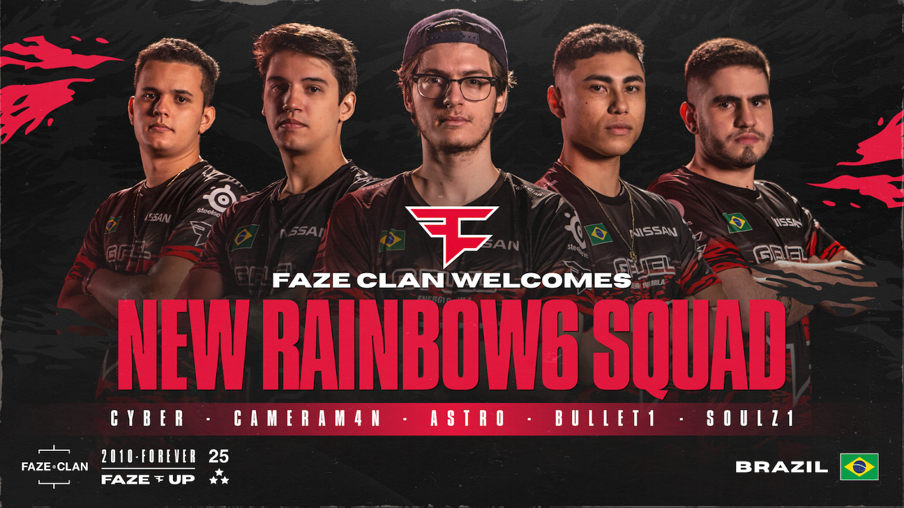 Rainbow Six: Siege: veja as novas skins da MIBR, INTZ, FaZe e Team Liquid