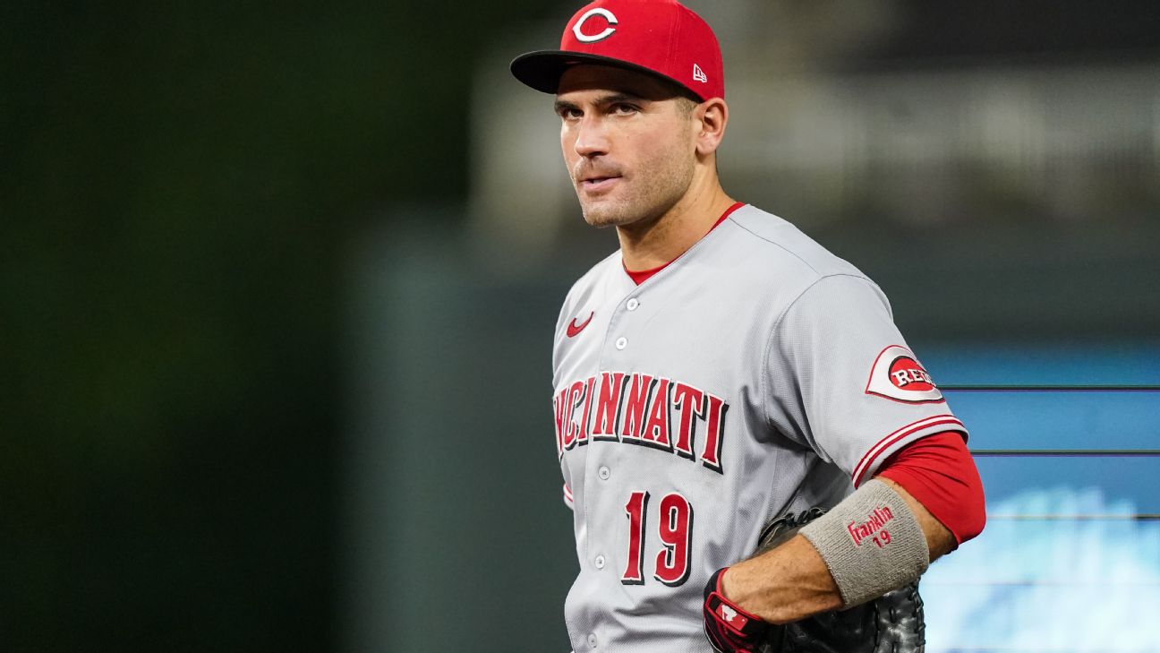 Joey Votto back with Cincinnati Reds after bout with COVID-19, unsure when  he'll play - ESPN