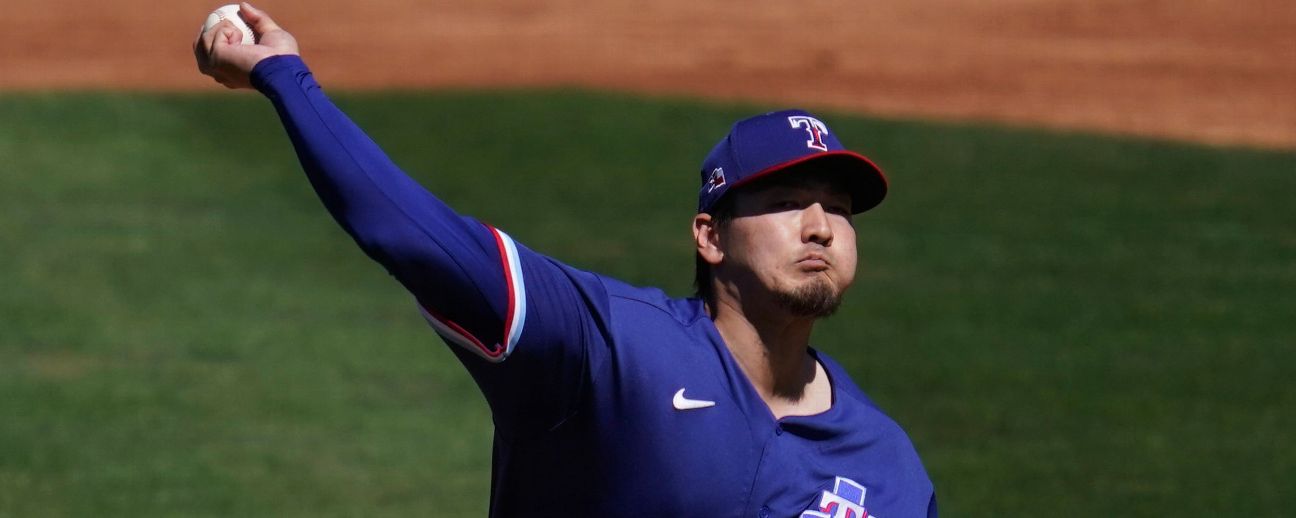 Texas Rangers RHP Kohei Arihara starts transition to MLB from Japan - ESPN