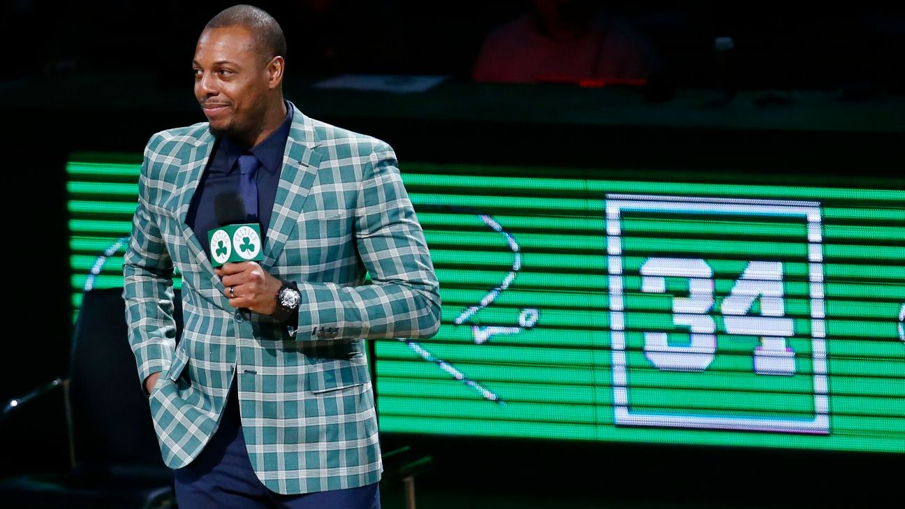 Basketball Hall of Fame: Presenters for Paul Pierce, Bill Russell