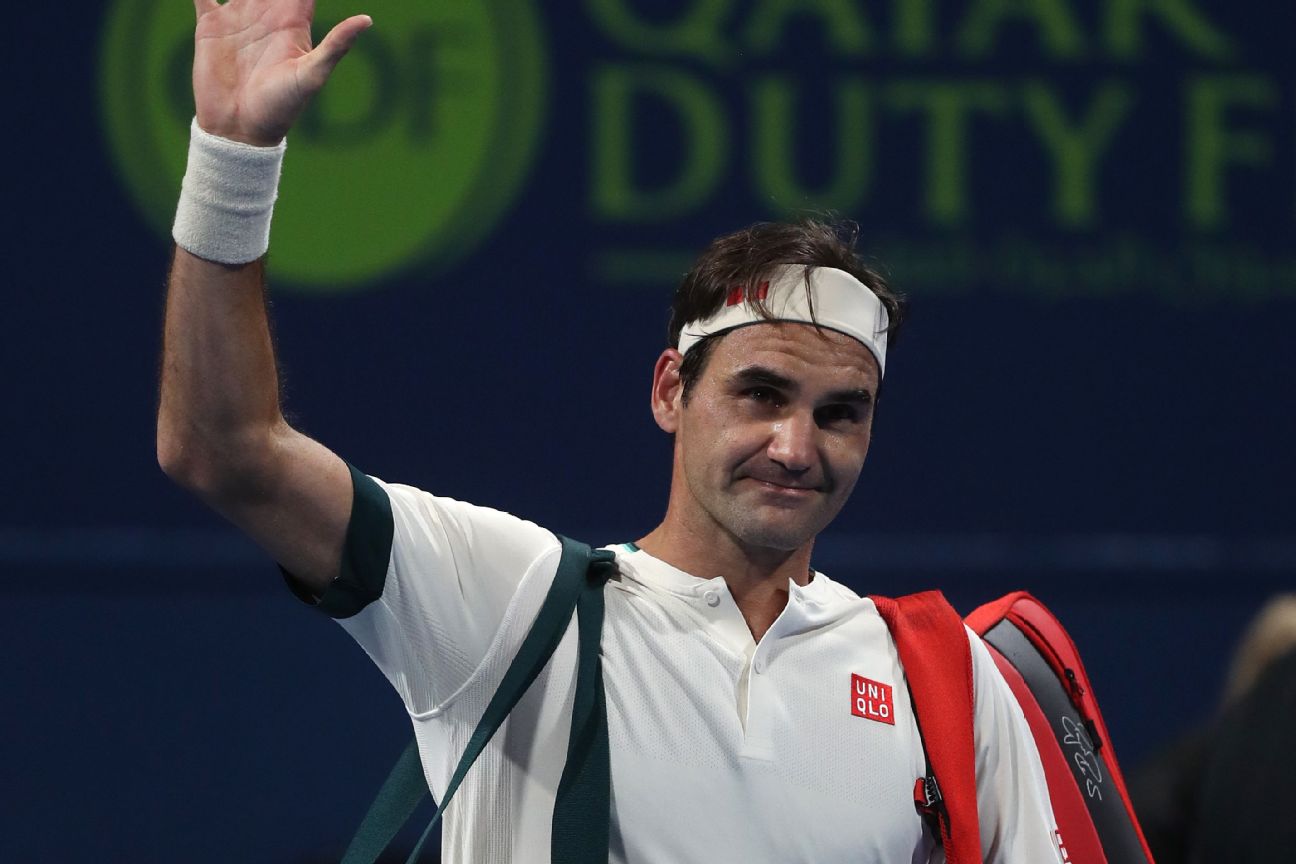 Federer out of ATP rankings for 1st time in 25 yrs