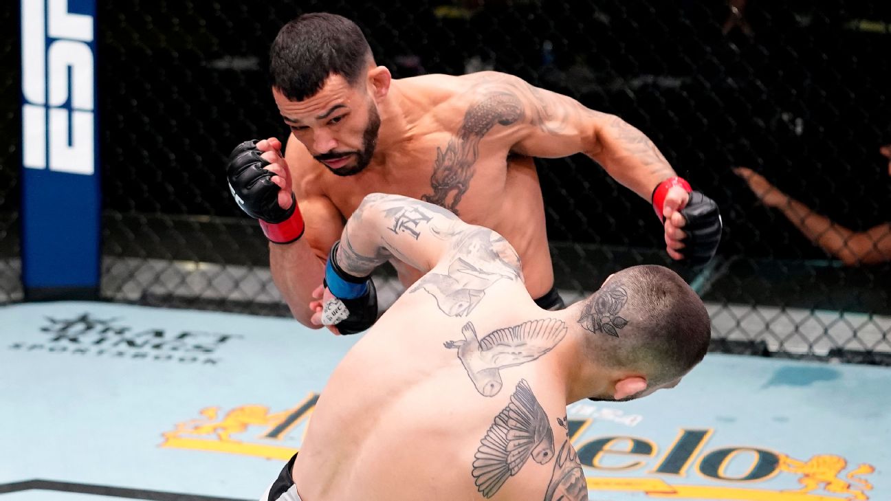 UFC Fight Night results -- Dan Ige explodes; another illegal knee stoppage 