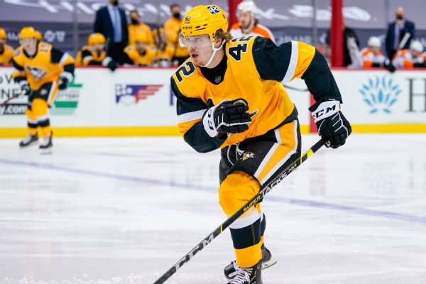 Penguins re-sign forward Kapanen to 2-year deal