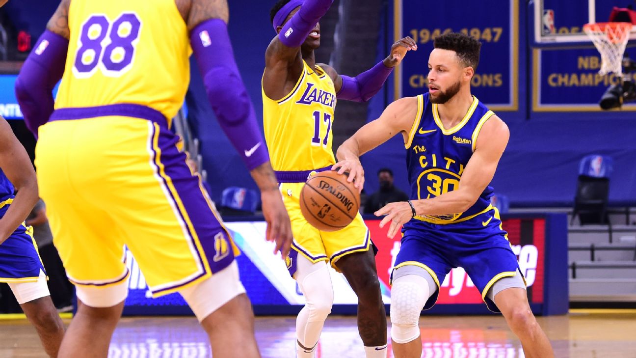 Lonzo Ball, Lakers Beat Stephen Curry, Warriors in Preseason