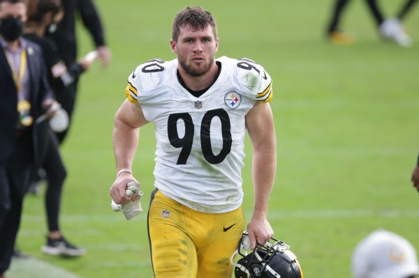 Steelers' Watt may not practice until deal secured