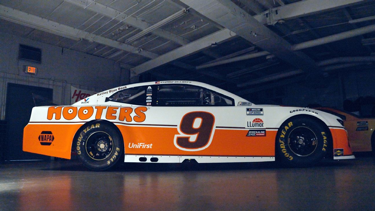 Hendrick cuts sponsor after Hooters can’t pay bills