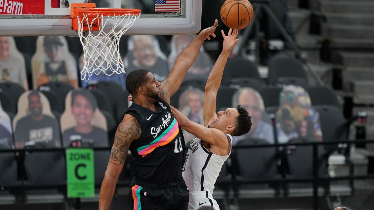 UPDATE: Nets sign LaMarcus Aldridge for rest of season after Spurs buy him  out - NetsDaily