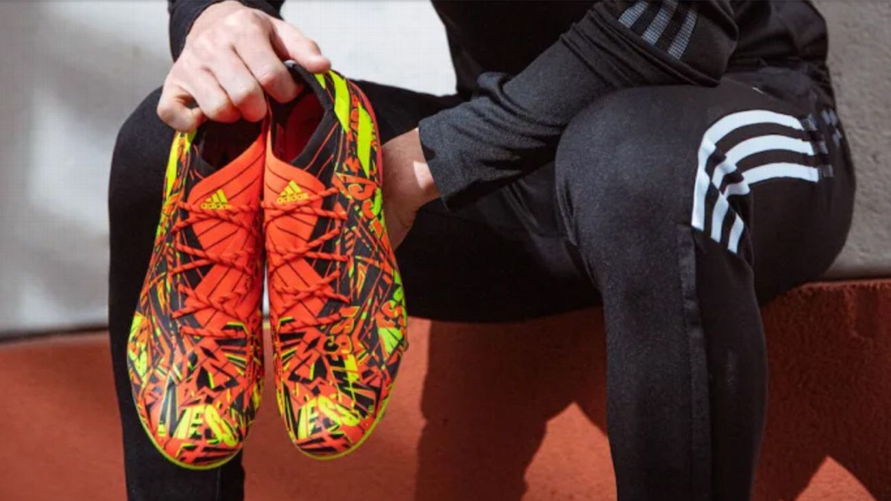 Los nuevos botines Adidas de Messi, quizá su modelo más llamativo hasta la