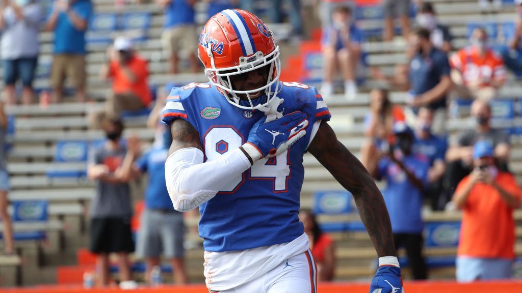 Previo al draft de la NFL, Kyle Pitts se adueña del pro day de Florida
