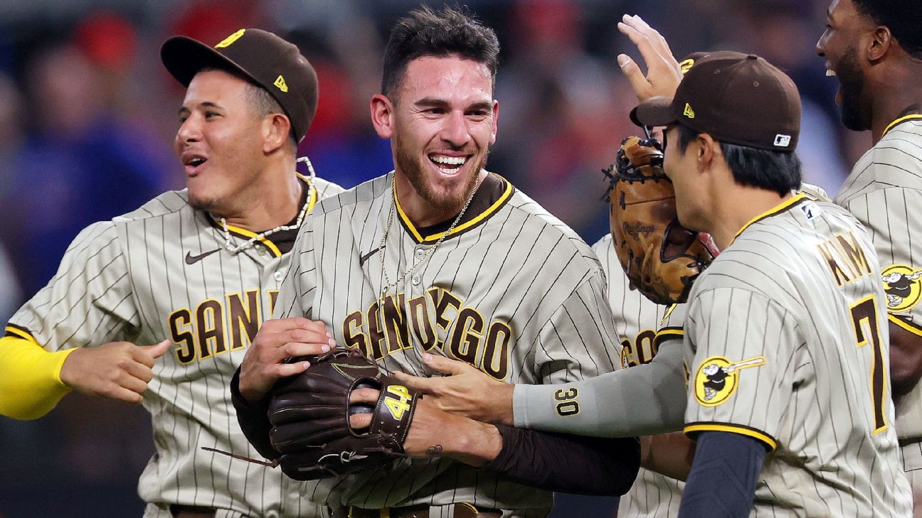 Joe Musgrove throws Padres' first no-hitter vs. Texas Rangers