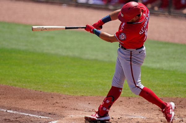 Nationals get back Schwarber, Bell, Harrison