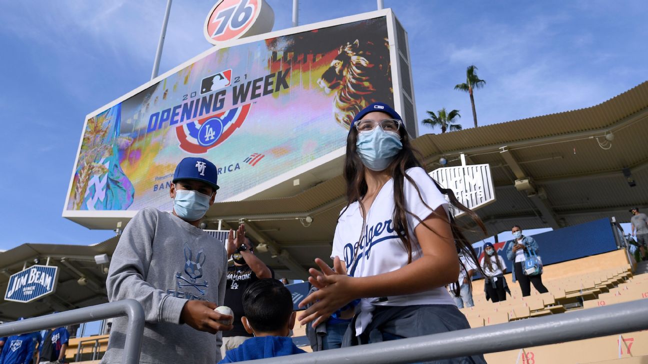 Dodgers offer seating for fully vaccinated fans at discount