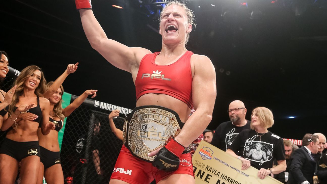 Sorry UFC! Kayla Harrison re-signs with PFL, joins 'Super Fight