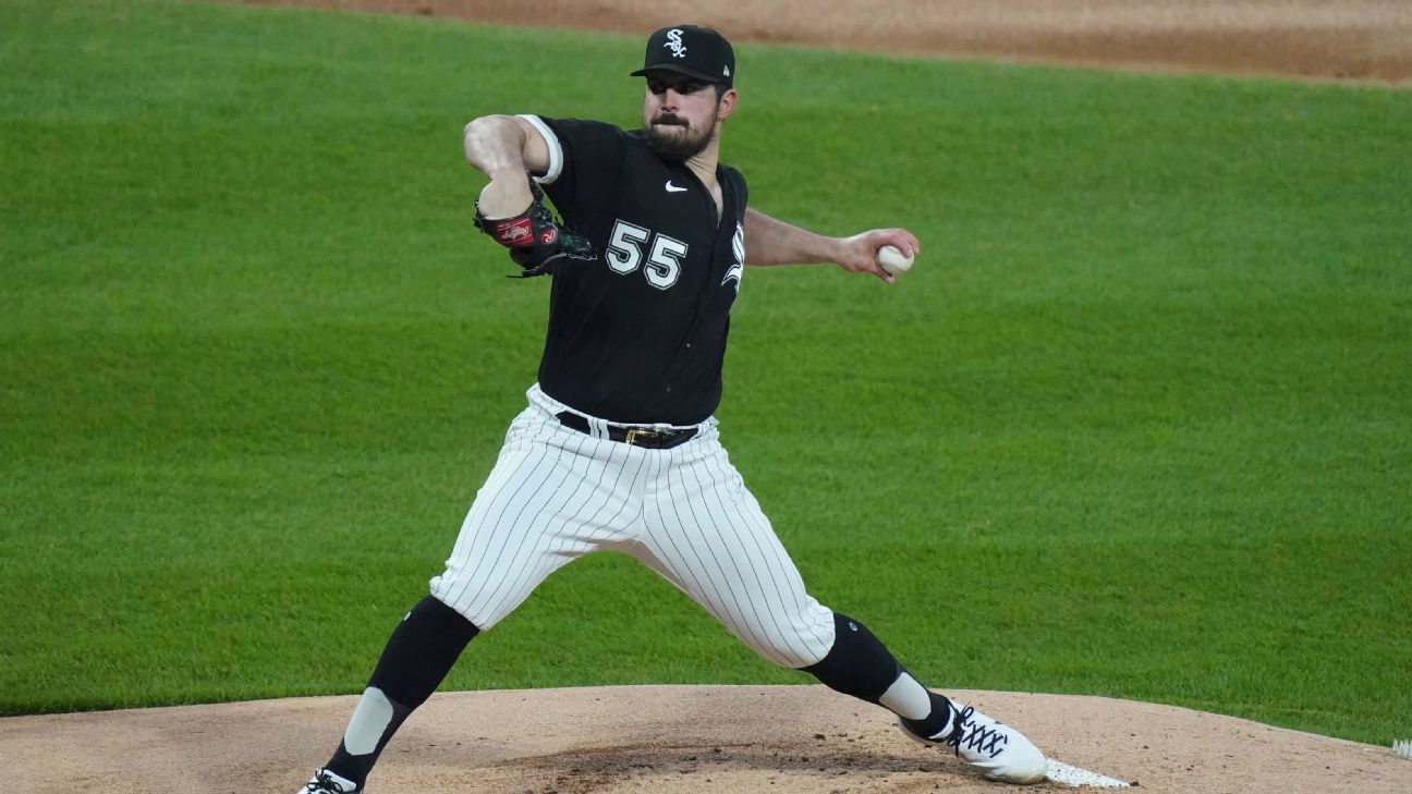Chicago White Sox pitcher Carlos Rodon to start Wednesday, last opportunity  before playoffs to shake arm soreness
