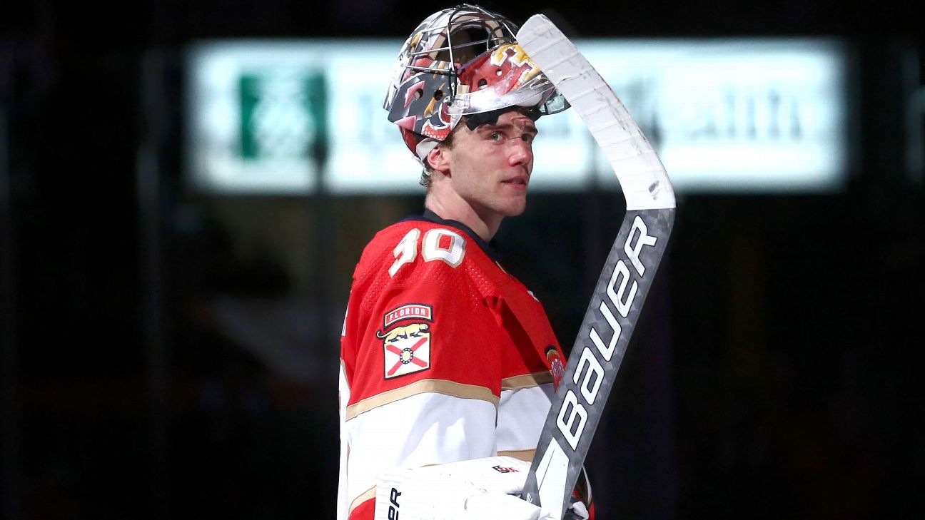 Spencer Knight: 'Good to be back' with Florida Panthers