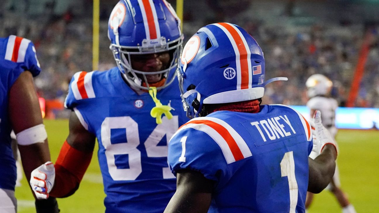 Super Bowl 2023: Kadarius Toney stars as three Florida Gators win