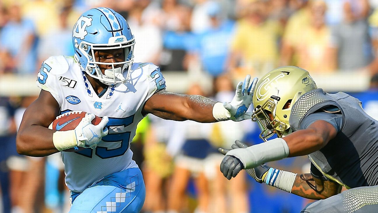 2021 NFL Draft RB Watch: North Carolina's Javonte Williams and