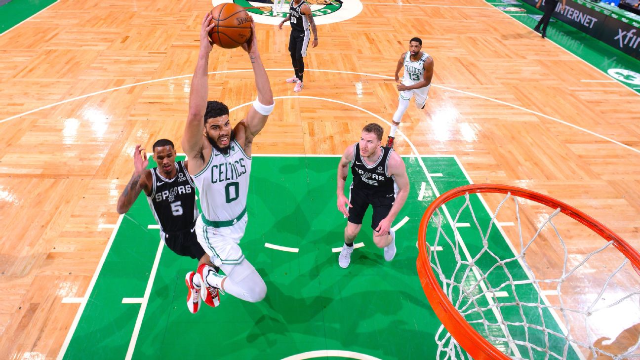 ESPN Stats & Info on X: Jayson Tatum is the 1st Celtics player to