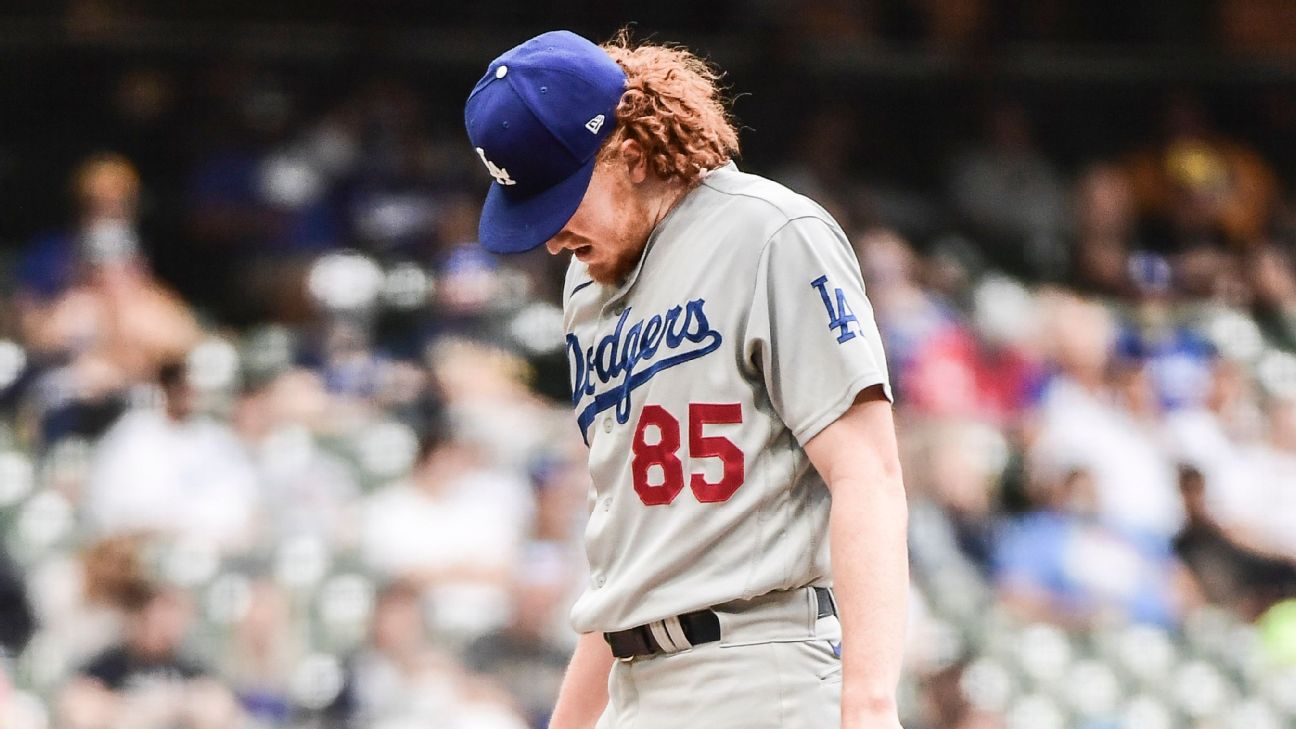 Los Angeles Dodgers put RHP Dustin May on 10day IL with arm injury