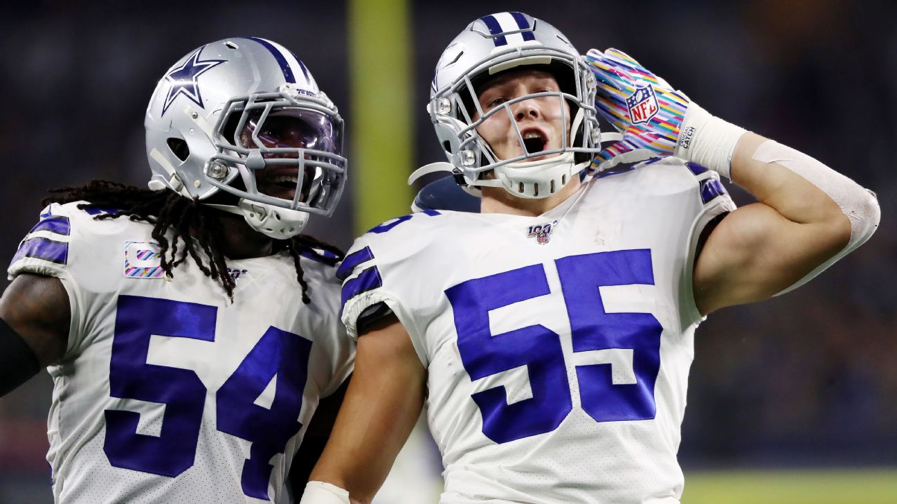 Keanu Neal and Leighton Vander Esch of the Dallas Cowboys on defense  News Photo - Getty Images