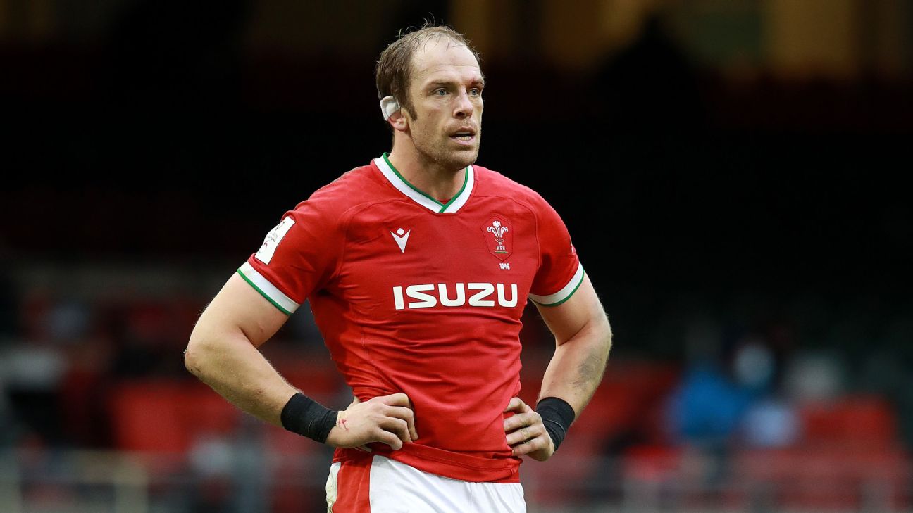 Alun Wyn Jones Named Lions Captain Sexton Sinckler Miss Out On South Africa Tour
