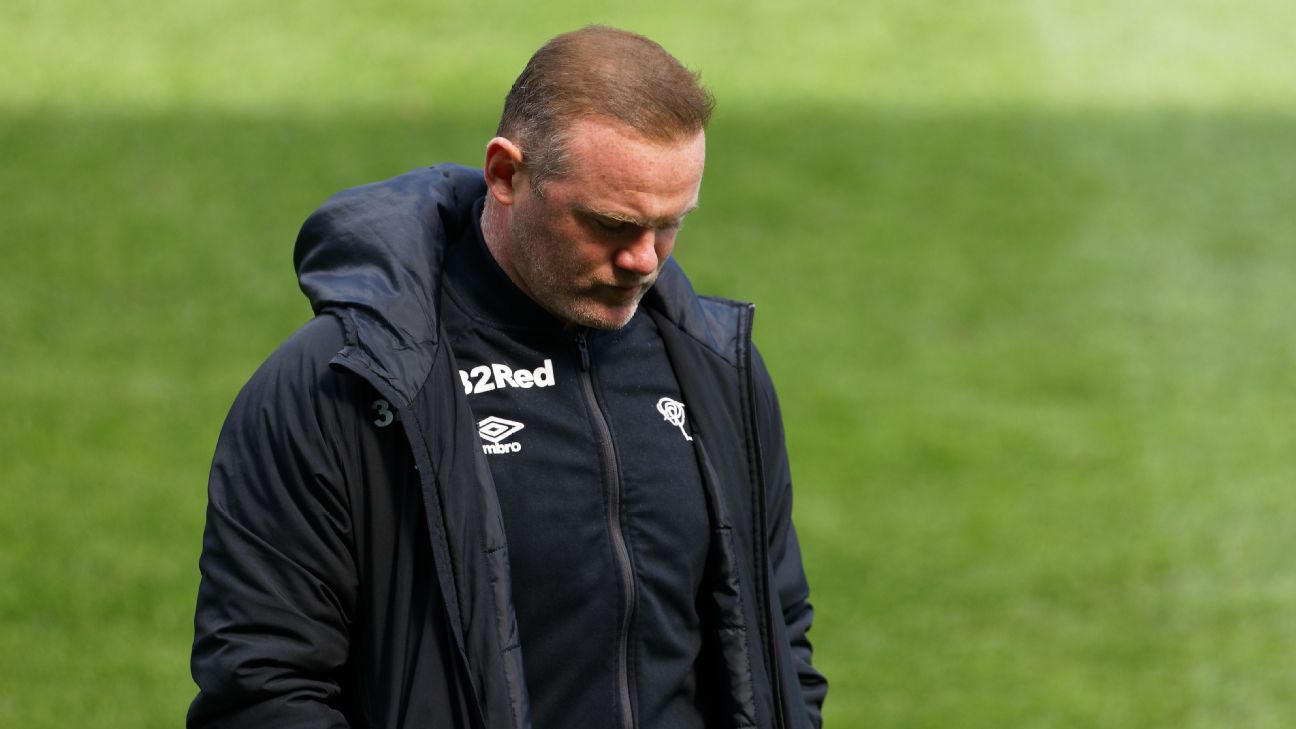 Rooney's Derby sweat on fixtures amid drop threat